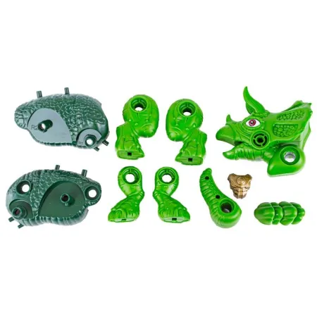 Klocki Konstrukcyjne, DINOZAURY Do Skręcania I Rozkręcania-1649031