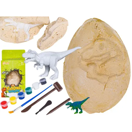 Wykopaliska Archeologiczne, JAJKO Z DINOZAUREM, Mały Archeolog, Zestaw
