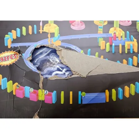 Ogromny Tor Kulkowy KULODROM DOMINO 308 elementów Przecena 1-1649106