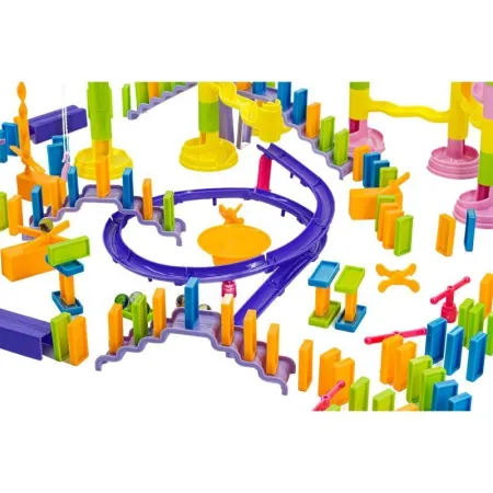 Ogromny Tor Kulkowy KULODROM DOMINO 308 elementów Przecena 1-1649110