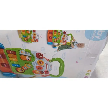 Wielofunkcyjny Interaktywny Jeździk Pchacz Chodzik Grający Przecena 1-1649141