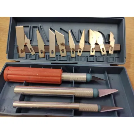 Skalpele, nożyki modelarskie - zestaw Przecena 1-1649144