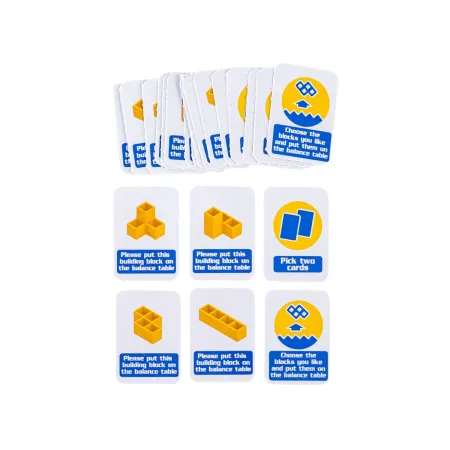 Zręcznościowa Gra Wieża TETRIS, Balansujące Klocki, Kolorowa Wieża Układanka-1649186