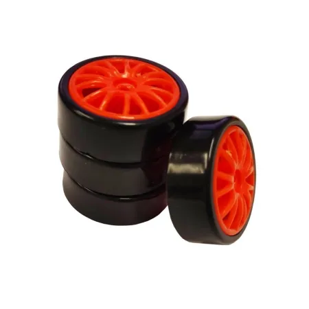 KOŁA Do Samochodu Do Driftu, Komplet Kół, Zestaw 4 Szt. Gładkie - Do Driftu