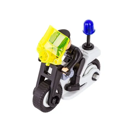 Klocki Konstrukcyjne MIASTO 340 El. Pojazdy, Stacja Benzynowa, Auto, Samochód, Samolot Do Rozkręcania I Skręcania 10w