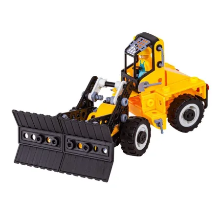 Klocki Konstrukcyjne 223 El. Maszyny, Pojazdy Budowlane, Spych, Helikopter, Dźwig Do Rozkręcania I Skręcania 6w1-1649