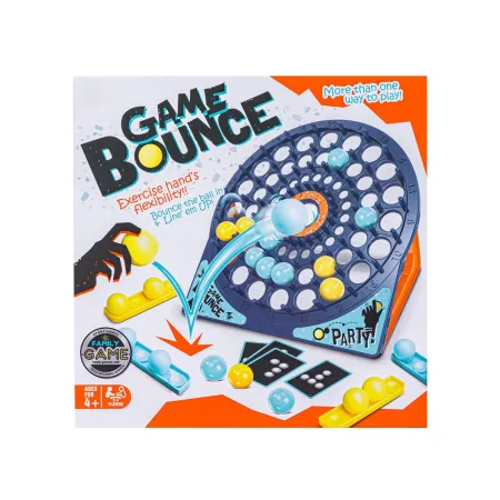 Rodzinna Gra Zręcznościowa BOUNCE GAME, Układanka, Tarcza, Karty, Piłeczki-1649461