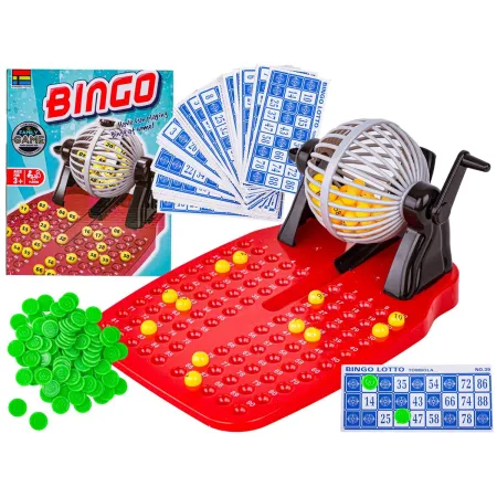 Gra Rodzinna, Towarzyska, BINGO, Loteria, Maszyna Losująca, Karty