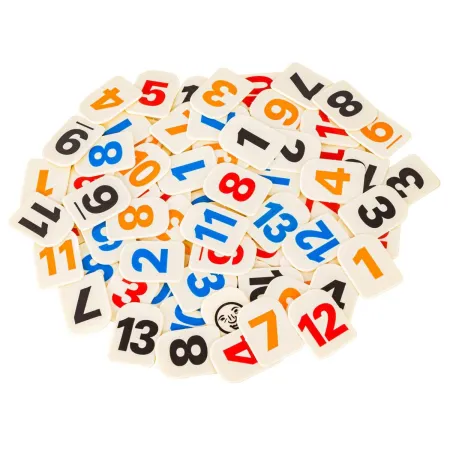 Gra Logiczna RUMMY, Edukacyjna Układanka Liczbowa-1649487