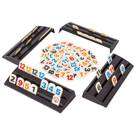 Gra Logiczna RUMMY, Edukacyjna Układanka Liczbowa-1649488