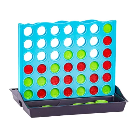 Logiczna Gra Umysłowa Planszowa 4 In A Row, 4 w Rzędzie, Plansza + Żetony-1649493