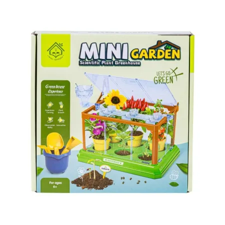 Szklarnia Dla Dzieci, Mini Ogród, Ogródek + Akcesoria-1649570