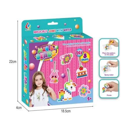 Koraliki Wodne, Zestaw Do Tworzenia Biżuterii Oraz Zawieszek, Breloczki Akcesoria 8 Kolorów-1649608