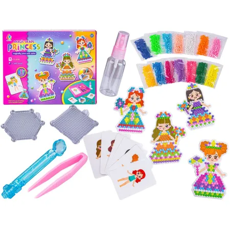 Koraliki Wodne KSIĘŻNICZKI Ubieranki, Karty, Akcesoria, 1400 Koralików