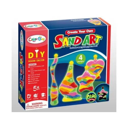 MAGICZNY PIASEK DO WYPEŁNIANIA, PIASEK DO SYPANIA, SAND ART, Kolorowe Butelki - Zrób To Sam DIY, Kreatywny Zestaw-1649