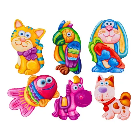 Kreatywny Zestaw Stwórz Magnes, Odlew DIY CUTE PETS - UROCZE ZWIERZĄTKA Zrób To Sam-1649695