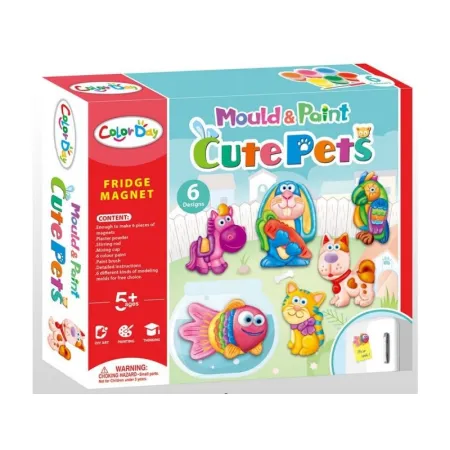 Kreatywny Zestaw Stwórz Magnes, Odlew DIY CUTE PETS - UROCZE ZWIERZĄTKA Zrób To Sam-1649696