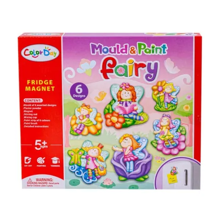 Kreatywny Zestaw Stwórz Magnes, Odlew DIY WRÓŻKI, GLITTER FAIRY Zrób To Sam-1649721