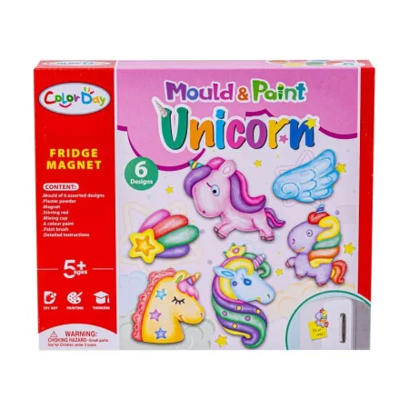 Kreatywny Zestaw Stwórz Magnes, Odlew DIY JEDNOROŻCE, UNICORN Zrób To Sam-1649730