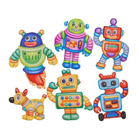 Kreatywny Zestaw Stwórz Magnes, Odlew DIY WESOŁE ROBOTY, GLOW Zrób To Sam-1649741