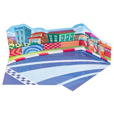 Kreatywny Zestaw Stwórz Odlew DIY MIEJSKIE WYŚCIGÓWKI, AUTA 3D, CITY RACERS 4 Sztuki Zrób To Sam-1649751