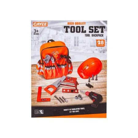 Zestaw Narzędzi Z Plecakiem, Wiertarka Wkrętarka, Narzędzia, Kask, Akcesoria-1649758