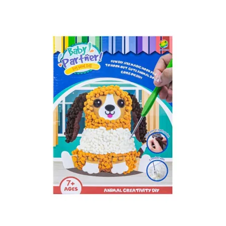 Kreatywny Zestaw Wyszywanka, Maskotka, Pluszak Do Szycia, Poduszka Do Ozdobienia DIY PIESEK-1649894