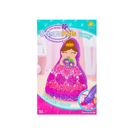 Kreatywny Zestaw Wyszywanka, Maskotka, Pluszak Do Szycia, Poduszka Do Ozdobienia DIY KSIĘŻNICZKA KRÓLEWNA-1649907