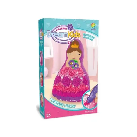 Kreatywny Zestaw Wyszywanka, Maskotka, Pluszak Do Szycia, Poduszka Do Ozdobienia DIY KSIĘŻNICZKA KRÓLEWNA-1649911