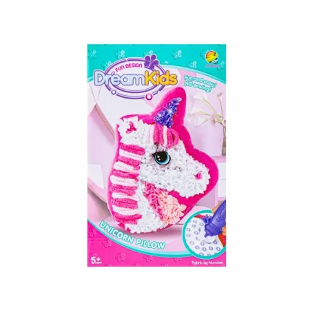 Kreatywny Zestaw Wyszywanka, Maskotka, Pluszak Do Szycia, Poduszka Do Ozdobienia DIY JEDNOROŻEC-1649913