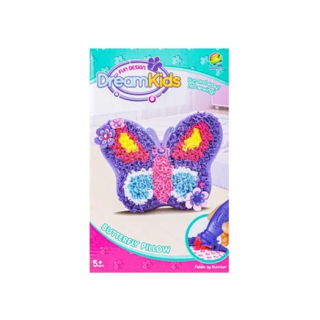 Kreatywny Zestaw Wyszywanka, Maskotka, Pluszak Do Szycia, Poduszka Do Ozdobienia DIY MOTYLEK-1649931