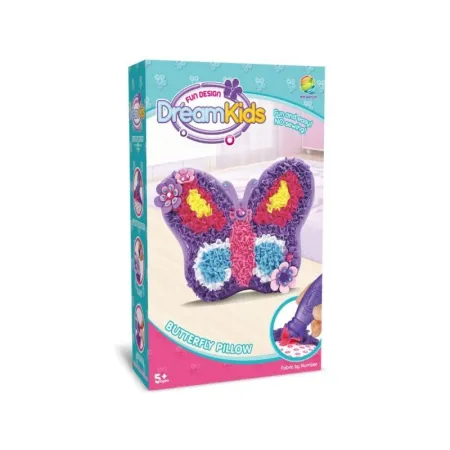 Kreatywny Zestaw Wyszywanka, Maskotka, Pluszak Do Szycia, Poduszka Do Ozdobienia DIY MOTYLEK-1649935