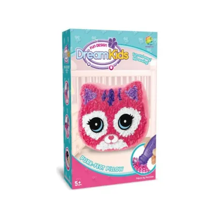 Kreatywny Zestaw Wyszywanka, Maskotka, Pluszak Do Szycia, Poduszka Do Ozdobienia DIY KOTEK KOT-1649941