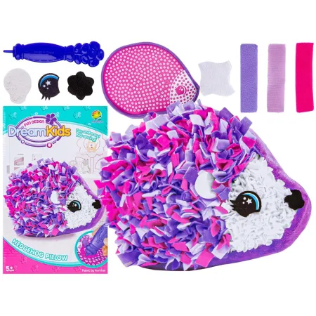 Kreatywny Zestaw Wyszywanka, Maskotka, Pluszak Do Szycia, Poduszka Do Ozdobienia DIY JEŻ