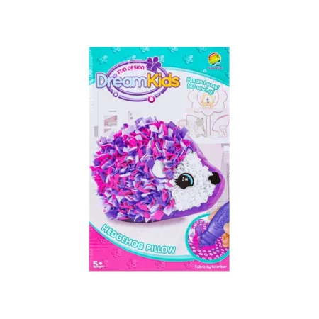 Kreatywny Zestaw Wyszywanka, Maskotka, Pluszak Do Szycia, Poduszka Do Ozdobienia DIY JEŻ-1649943