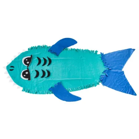 Zestaw Kreatywny, Wyszywanka, Pluszowy KOCYK, ŚPIWÓR Do Szycia DIY REKIN-1649950