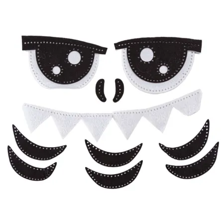 Zestaw Kreatywny, Wyszywanka, Pluszowy KOCYK, ŚPIWÓR Do Szycia DIY REKIN-1649951