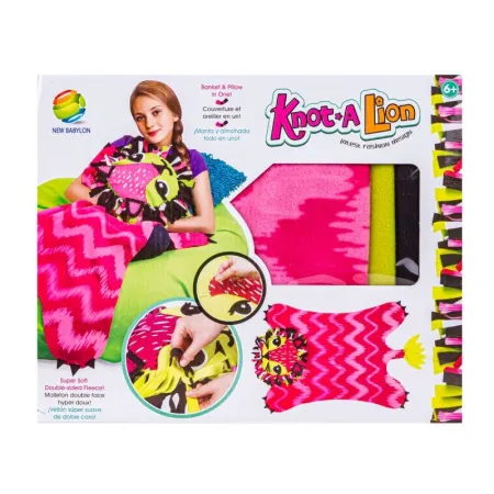 Kreatywny Zestaw, Wyszywanka, Pluszowy KOCYK Do Szycia Narzutka DIY LEW-1649969