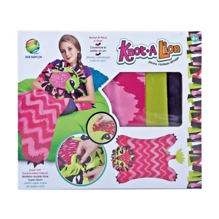 Kreatywny Zestaw, Wyszywanka, Pluszowy KOCYK Do Szycia Narzutka DIY LEW-1649970