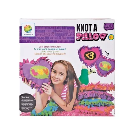 Kreatywny Zestaw, Wyszywanka, Pluszowa PODUSZKA Do Szycia DIY JASIEK SERCE SERDUSZKO-1649991