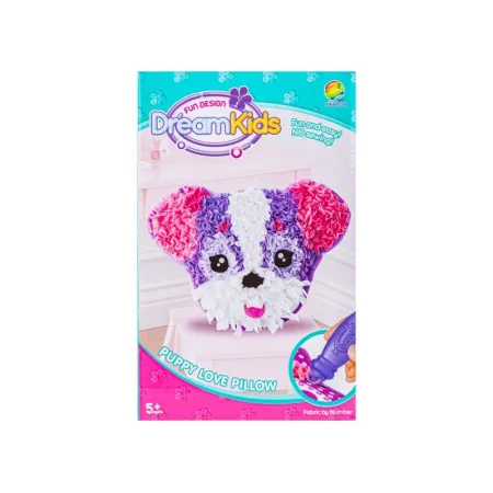 Kreatywny Zestaw Wyszywanka, Maskotka, Pluszak Do Szycia, Poduszka Do Ozdobienia PIESEK DIY UROCZY PIES-1649993