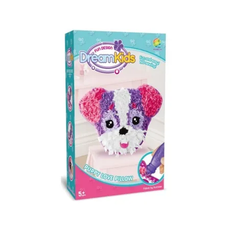 Kreatywny Zestaw Wyszywanka, Maskotka, Pluszak Do Szycia, Poduszka Do Ozdobienia PIESEK DIY UROCZY PIES-1649997