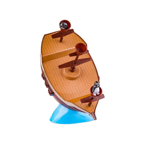 Gra Zręcznościowa Balansujący Okręt Piracki Statek Balansujące Pingwiny na Statku-1642857