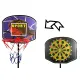 Zestaw Do Gry 3w1 Koszykówka Boks Dart-1641561