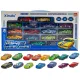 Zestaw Samochodów, Metalowe Autka Resoraki 16 Sztuk
