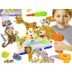 Kreatywna Mozaika ZOO W Walizce 198 el. Układanka 3D, Klocki, Wkrętarka Zestaw Konstrukcyjny