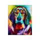 Haft Diamentowy, Obraz, Mozaika Diamentowa Diamond Painting, PIES W KOLORZE 30x40cm