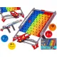 Tęczowa Plansza Gra, Zjazd Dla Kulek, Tor Kulkowy, Zjeżdżalnia, Klocki 477 El.