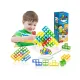 Zręcznościowa Gra Wieża TETRIS, Balansujące Klocki, Kolorowa Wieża Układanka-1649188
