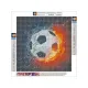 Haft Diamentowy, Obraz, Mozaika Diamentowa Diamond Painting, PIŁKA NOŻNA 30x30cm-1649858